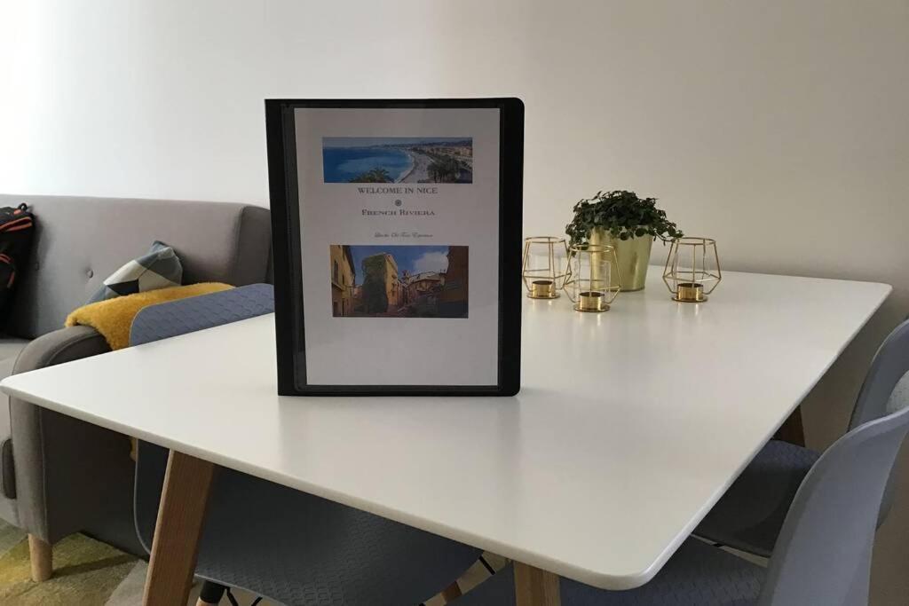 Appartement 2 Chambres Refait A Neuf, Climatise, A 2 Min De La Mer Ница Екстериор снимка